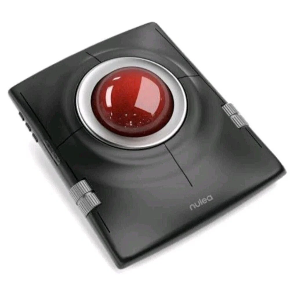 Nulea M512 Wireless Trackball Mouse, Ergonomic, Multi-Device, Bluetooth & 2.4GHz